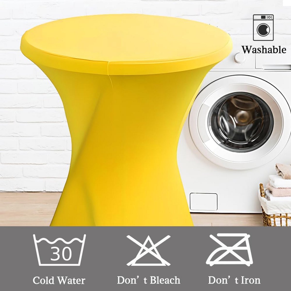 Rekbaar Cocktail Tafelkleed Spandex - Wasbaar & Elastisch voor Feestdecoratie