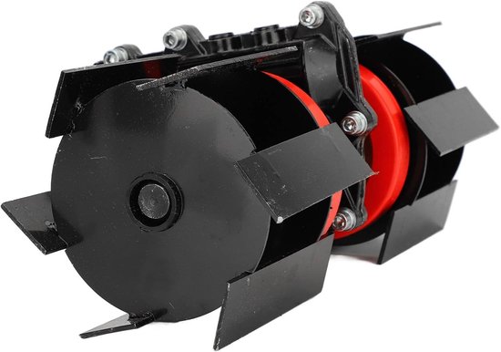 Upgrade Professionele Onkruidhulpset - Verbeterde Tuingereedschap met 9 Tanden - Efficiënte Roterend Cultivator - Bespaar Tijd en Energie met Tuinhelmstok - Losse Grondaccessoire voor Effectieve Onkruidbestrijding - Geschikt voor 28 mm Wiedwiel van Merkloos	 — afbeelding 2