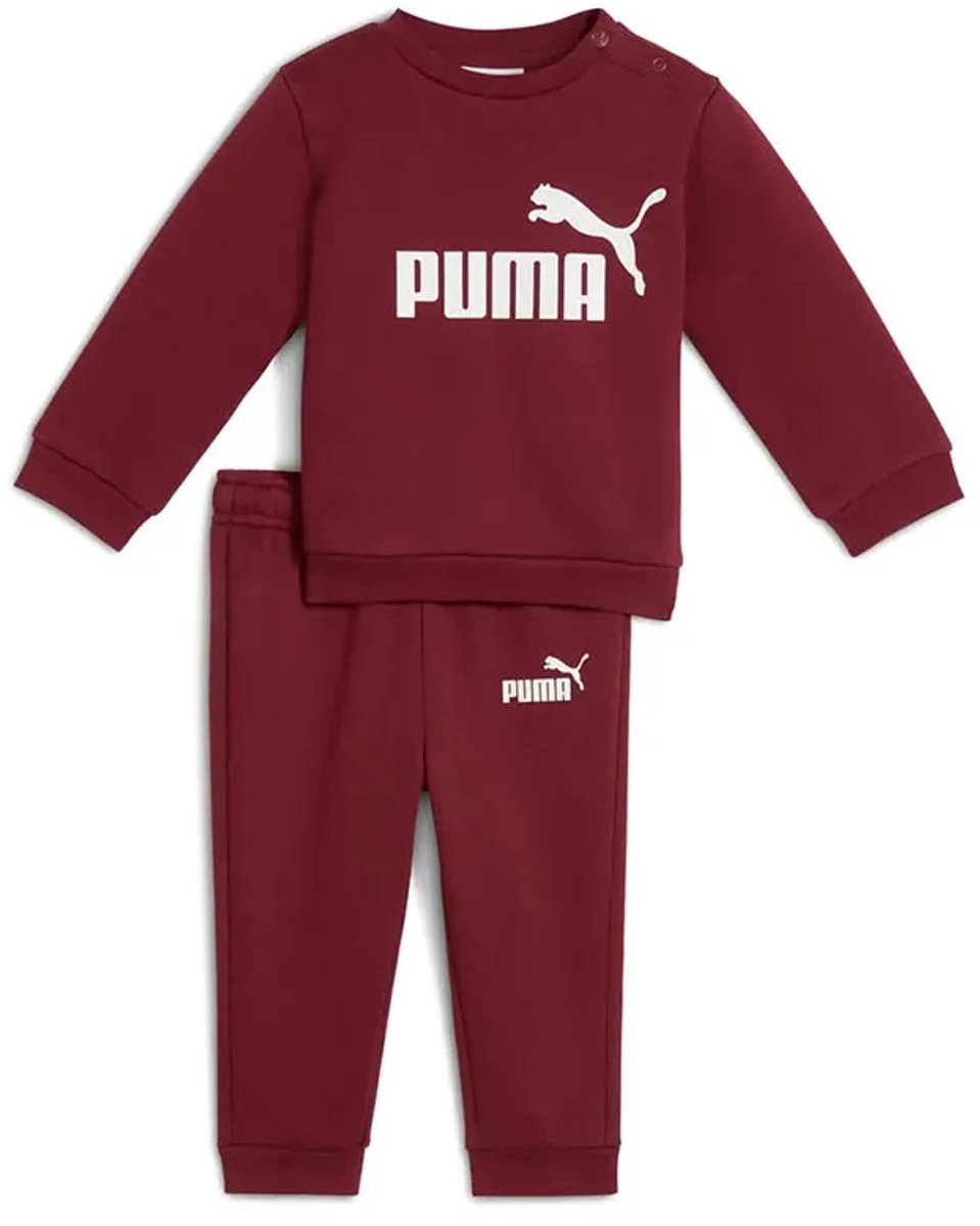 Puma Minicats Ess Trainingspak 9-12 Months Kinderen Ruby Shimmer