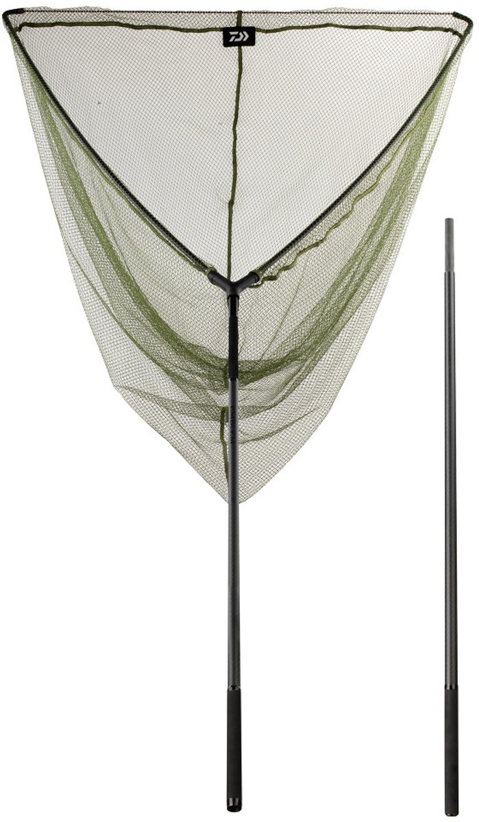 Daiwa Emblem Carp Net Rubber Coated 2.8m (2-Delig) - Schepnet