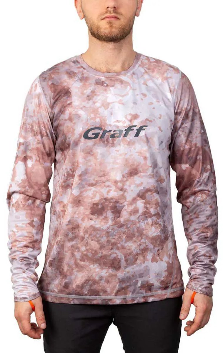 Graff Upf50 961-cl-10-a Anti-insect T-shirt Met Lange Mouwen Veelkleurig M Man