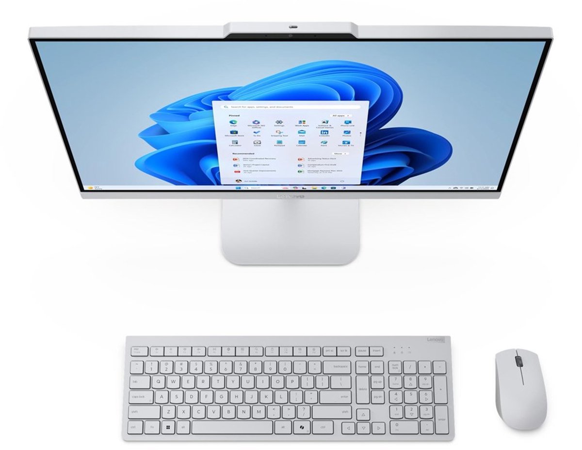 Lenovo A100 23,8" All-in-one PC - Compact en betaalbaar thumbnail 4