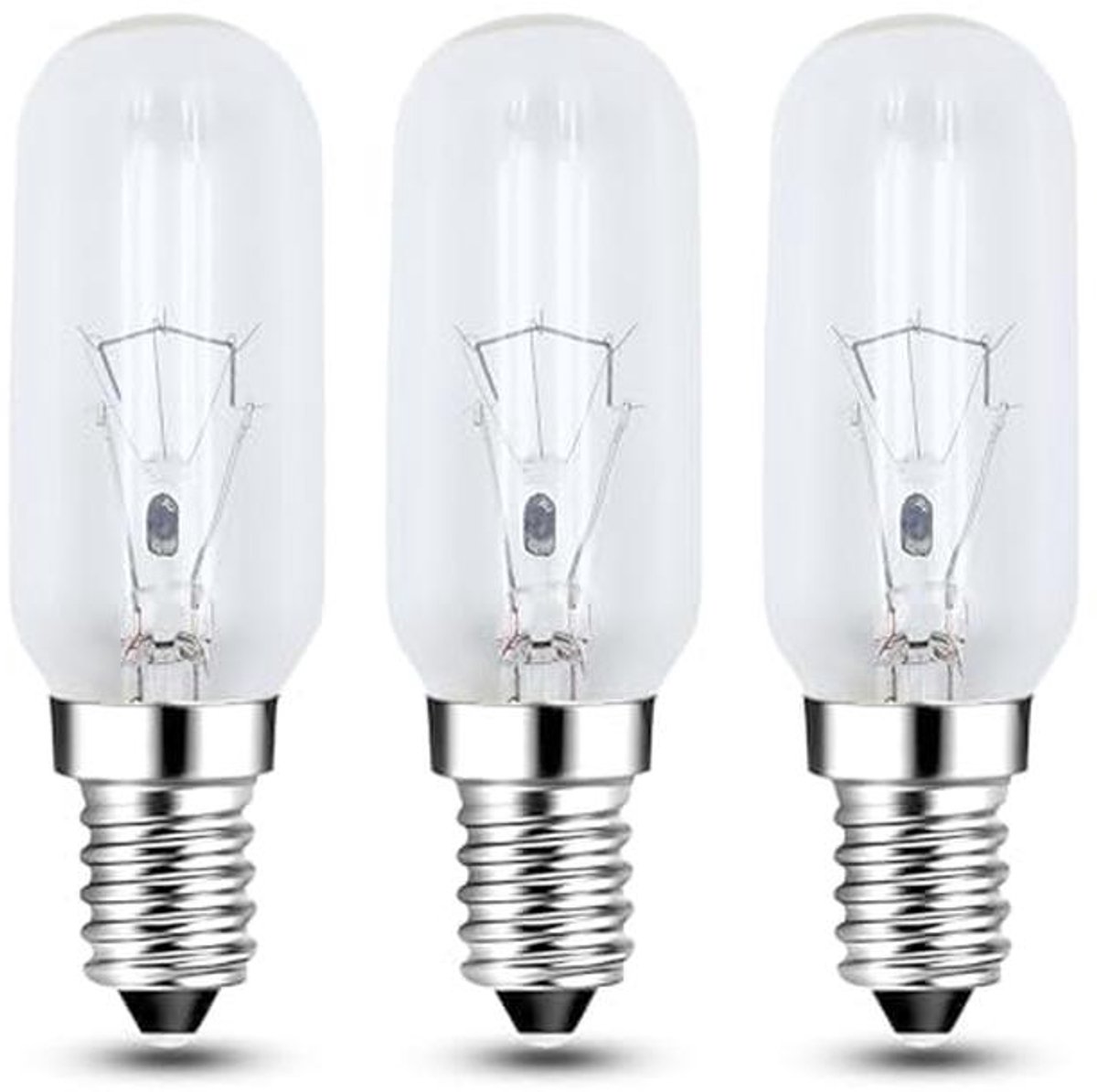 Dimbare E14 T25 Gloeilamp voor Afzuigkap - 350lm Warm Wit 2700K (3 stuks)