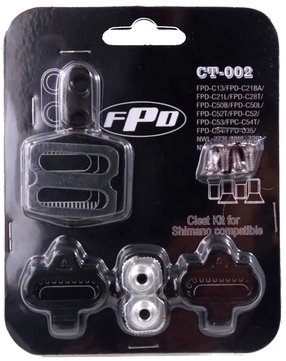 Pnk Shimano Spd Schoenplaatjes Zwart
