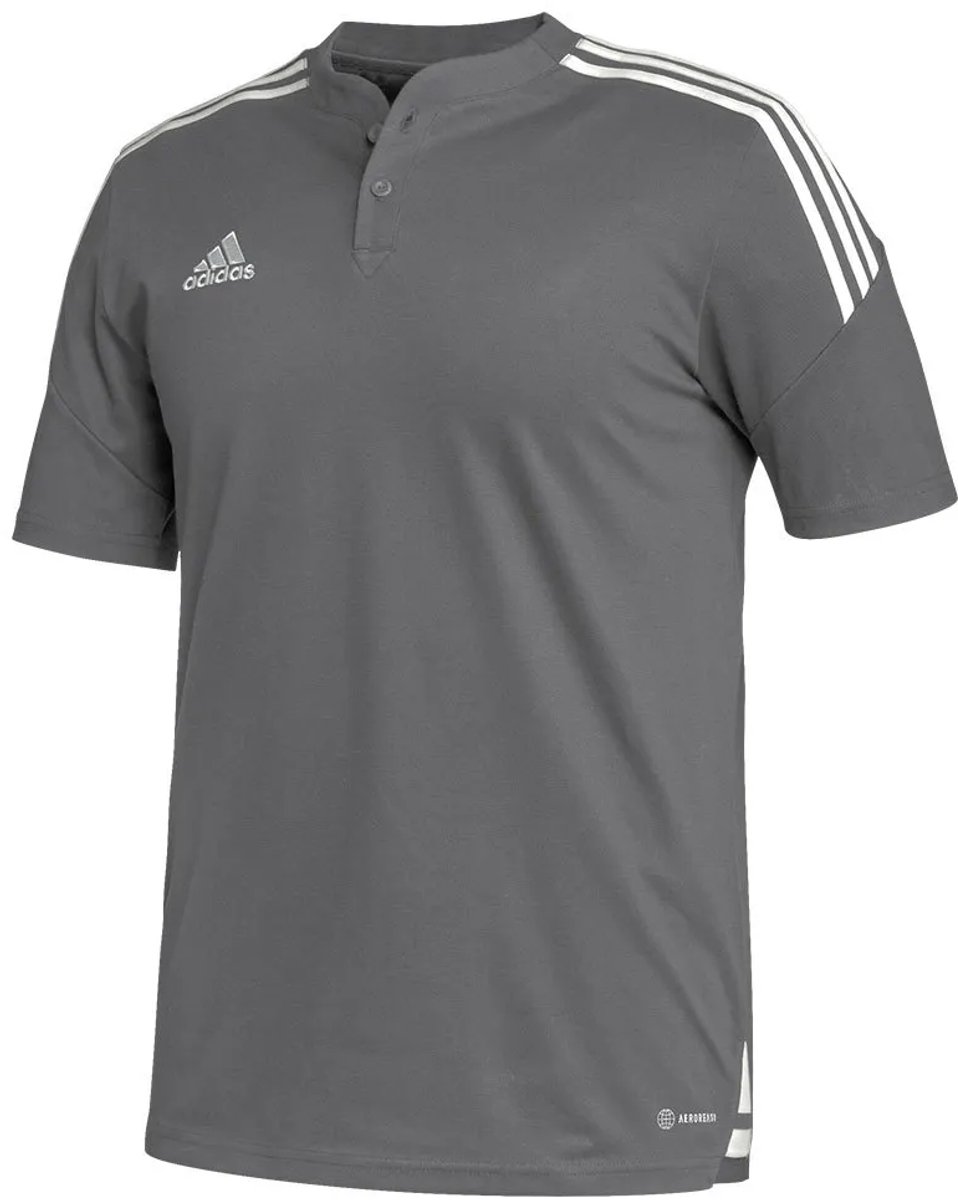 Adidas Condivo 22 Korte Mouw Poloshirt S Man Grijs
