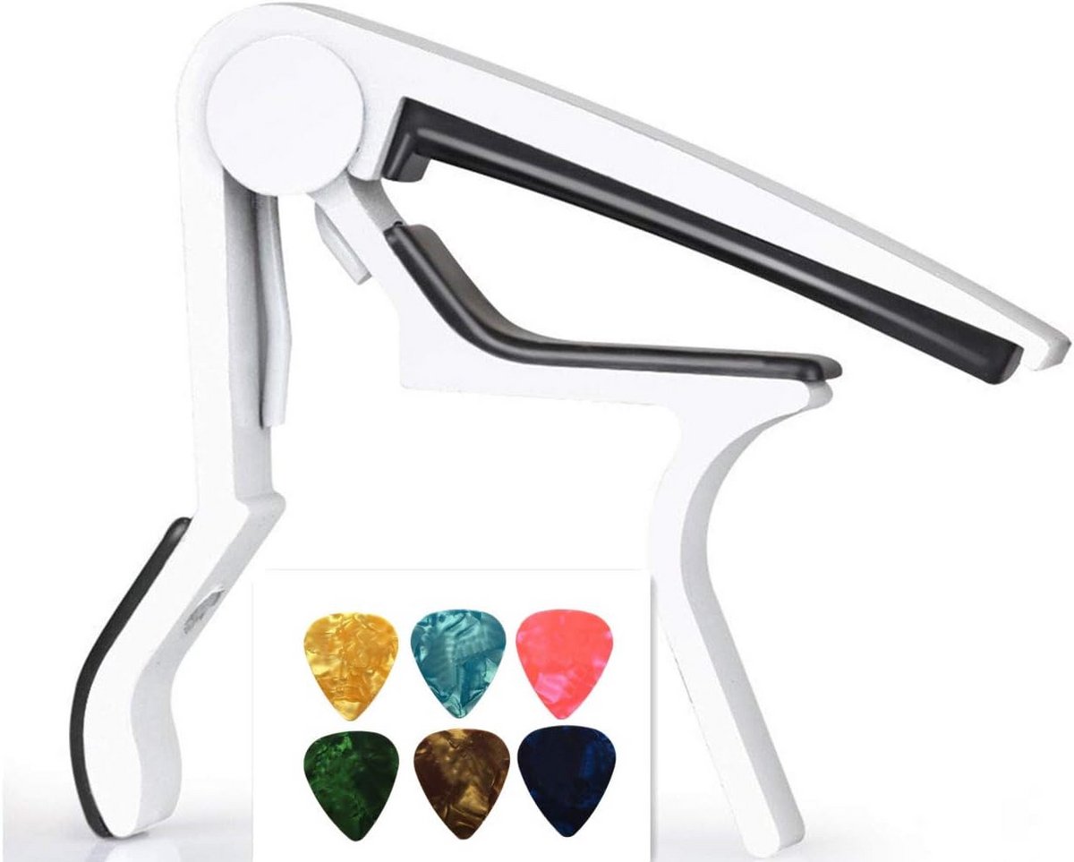 Gitaar Capo en Picks Set - Akoestische Gitaar Accessoires