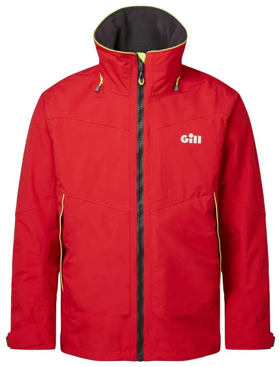 Gill Heren OS3 Coastal Jacket - Red