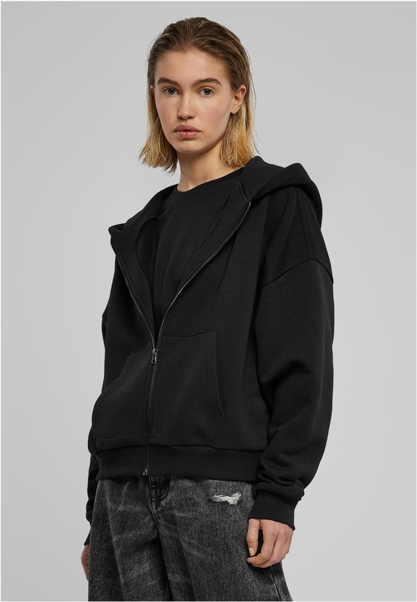 Urban Classics Boxy Vest met capuchon XL Zwart