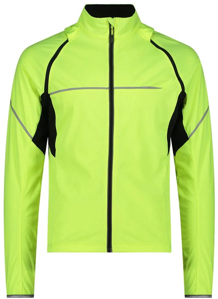 Cmp With Removable Sleeves 31a2377 Softshelljack Man Geel