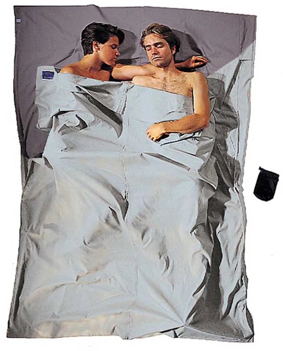 Cocoon Travelsheet katoen - lakenzakken - khaki van Cocoon — afbeelding 2
