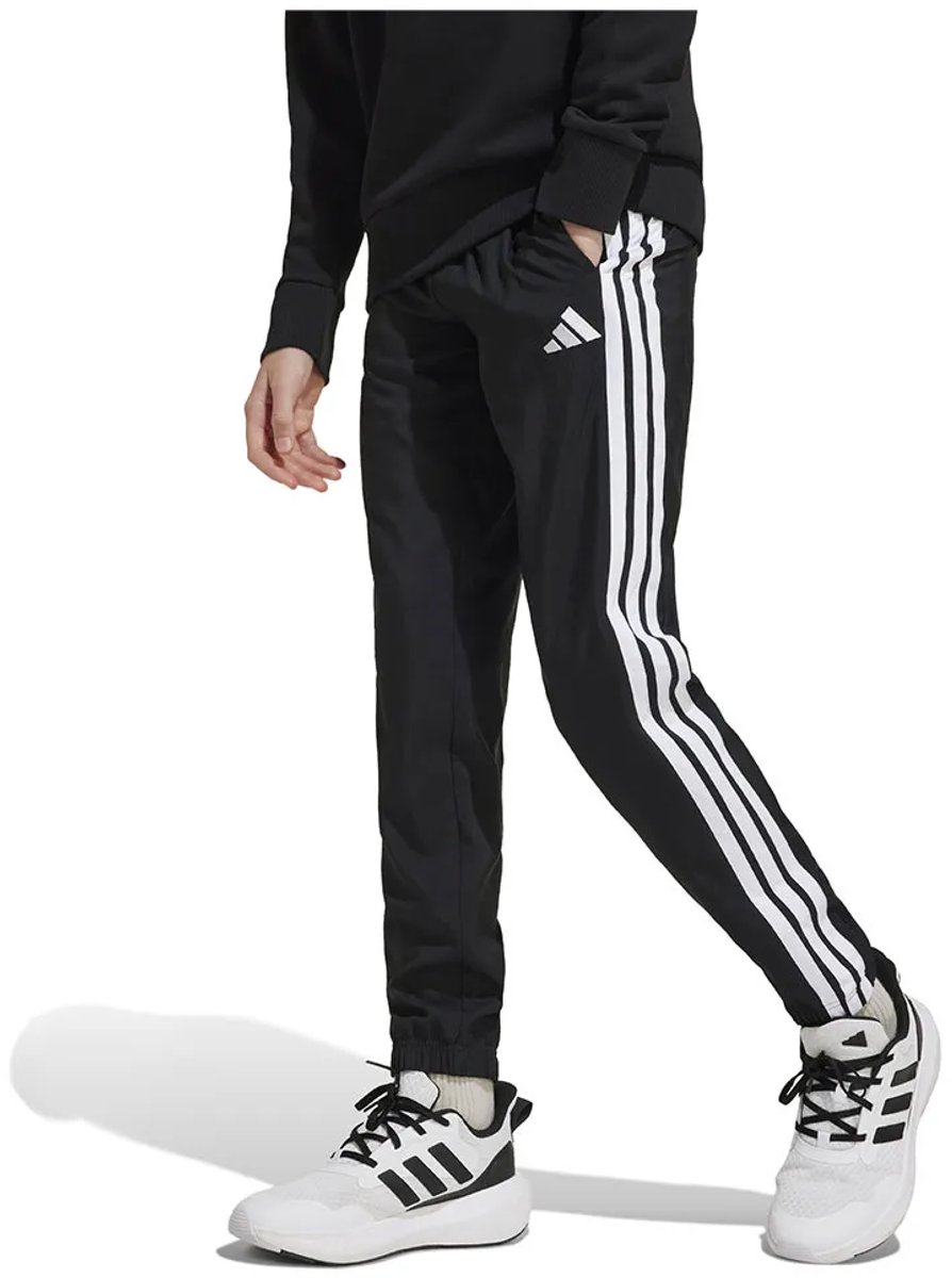Adidas Essentials Climacool 3 Stripes Trainingsbroek 11-12 Years Kinderen Zwart
