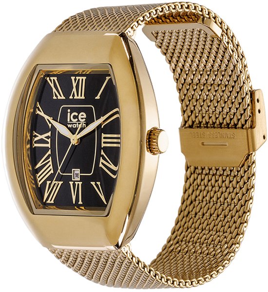 Montre Ice Watch ICE boliday - Dôme - Maille Métal - Noir GD 024486 Montre - Acier - Couleur or - Ø 40 mm