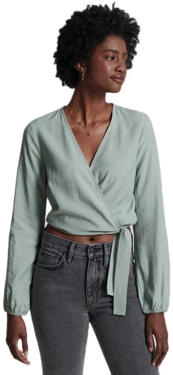 Superdry Studios Textured T-shirt 2XS Vrouw Grijs
