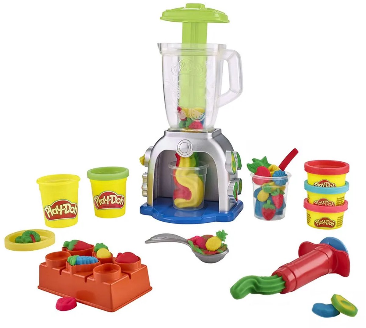 Play-Doh Smoothie Blender Set - Boetseerklei - 5 Play-Doh potjes - Knutselen voor kinderen — afbeelding 15