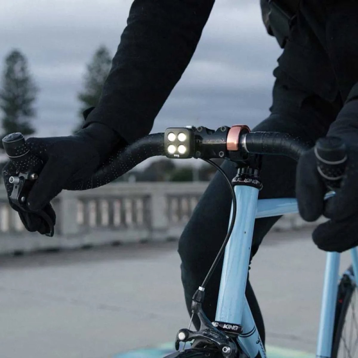 Knog Oi Classic Large fietsbel kleur Brons — cadeau in Sport & Outdoor - foto 3