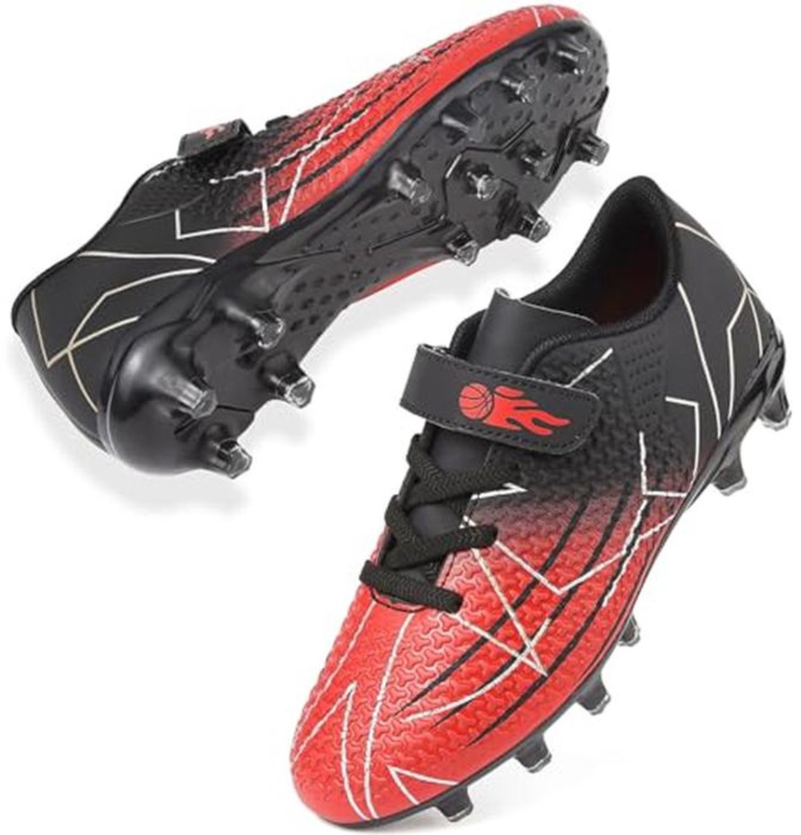 Mufanton Voetbalschoenen voor kinderen, spike, outdoor, kinderen, professionele voetbalschoenen, atletiek, training, voetbalschoenen voor jongeren