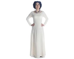 HEMAD Middeleeuwse jurk Schoete van katoen-hennep kleur S/M, L/XL, XXL/XXXL LARP