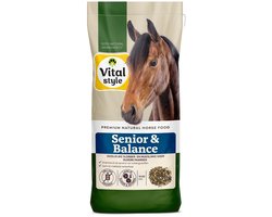 VITALstyle Muesli Senior & Balance - Paarden Supplementen - 15 kg