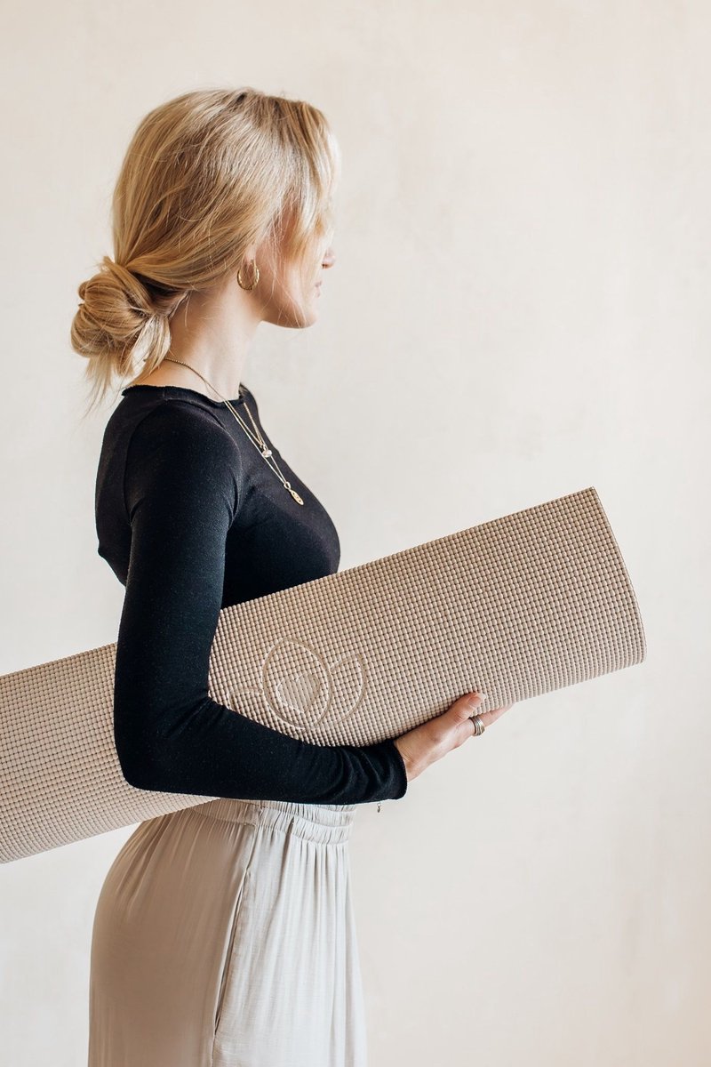 Yogamat Lotus - Extra dikke yoga mat thumbnail 5