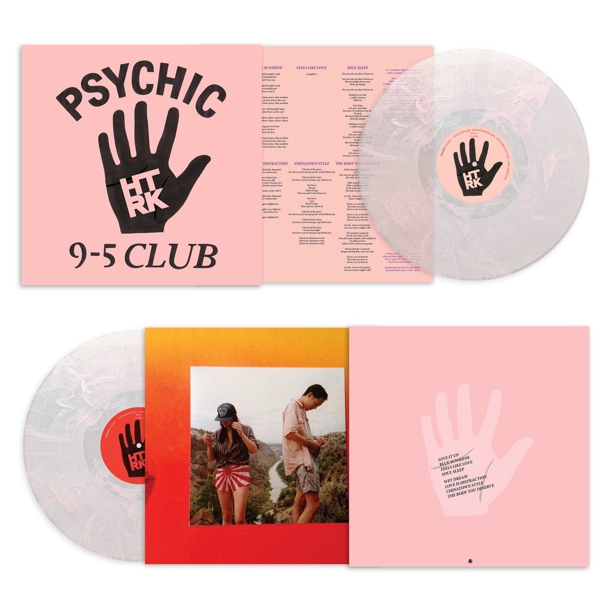 Htrk - Psychic 9-5 Club (LP) (Coloured Vinyl)