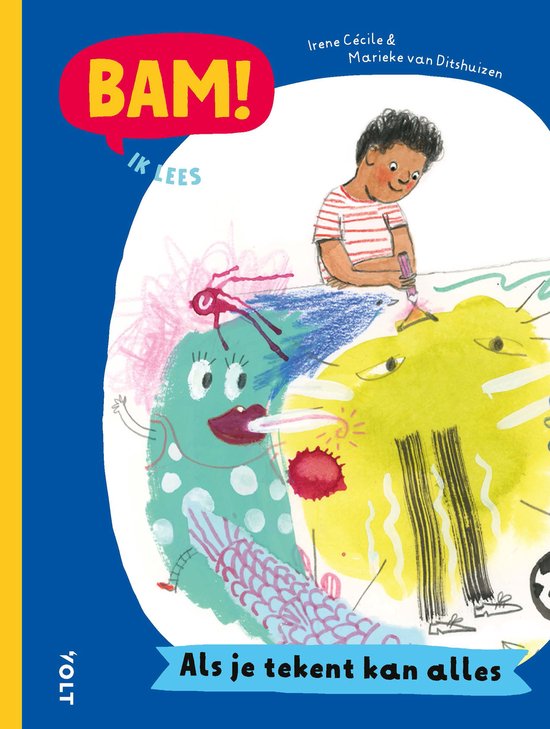 BAM! Ik lees - Als je tekent kan alles - cover