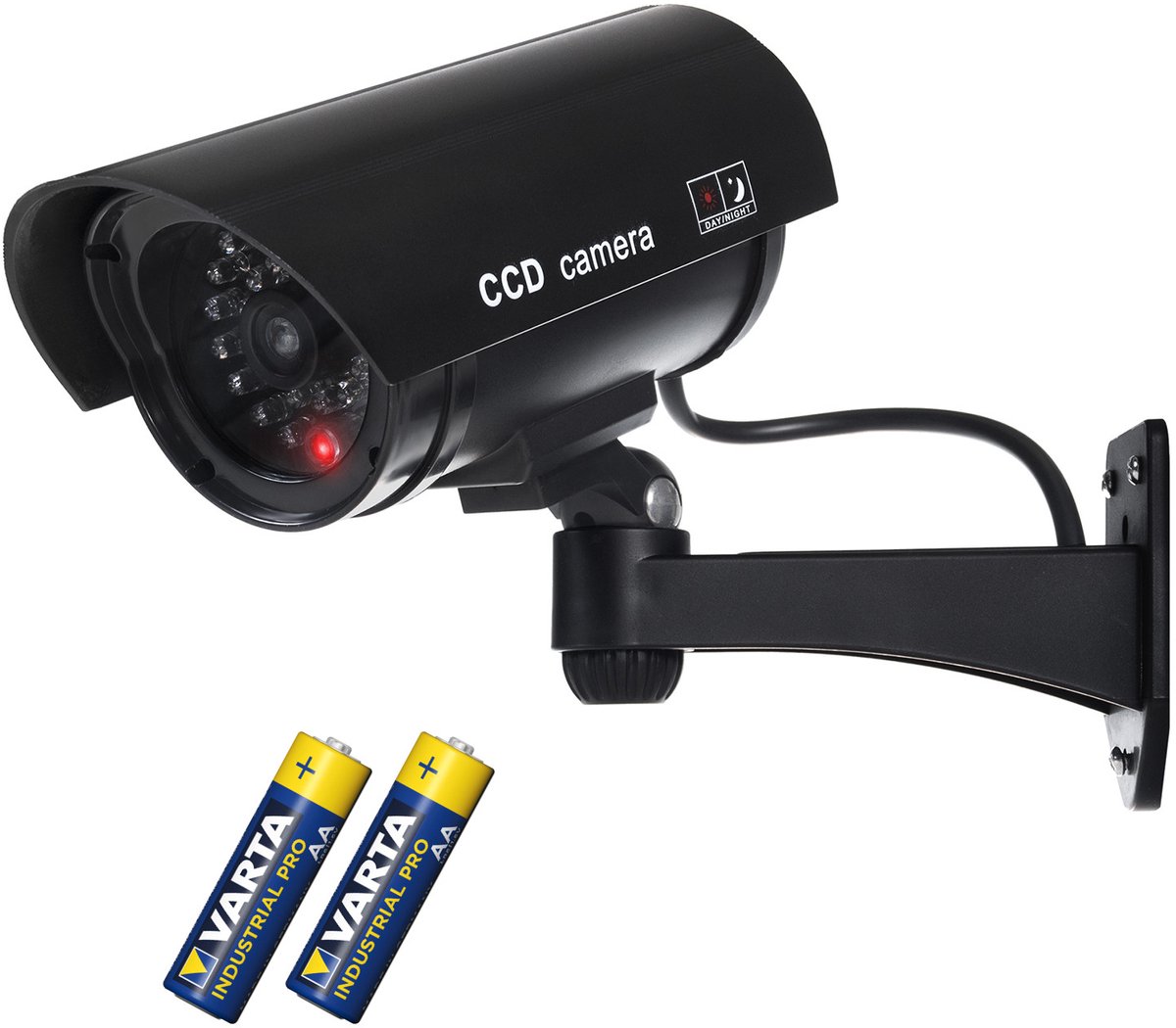 Dummy camera met knipperende LED IR1100 B IR extern + 2x AA batterijen