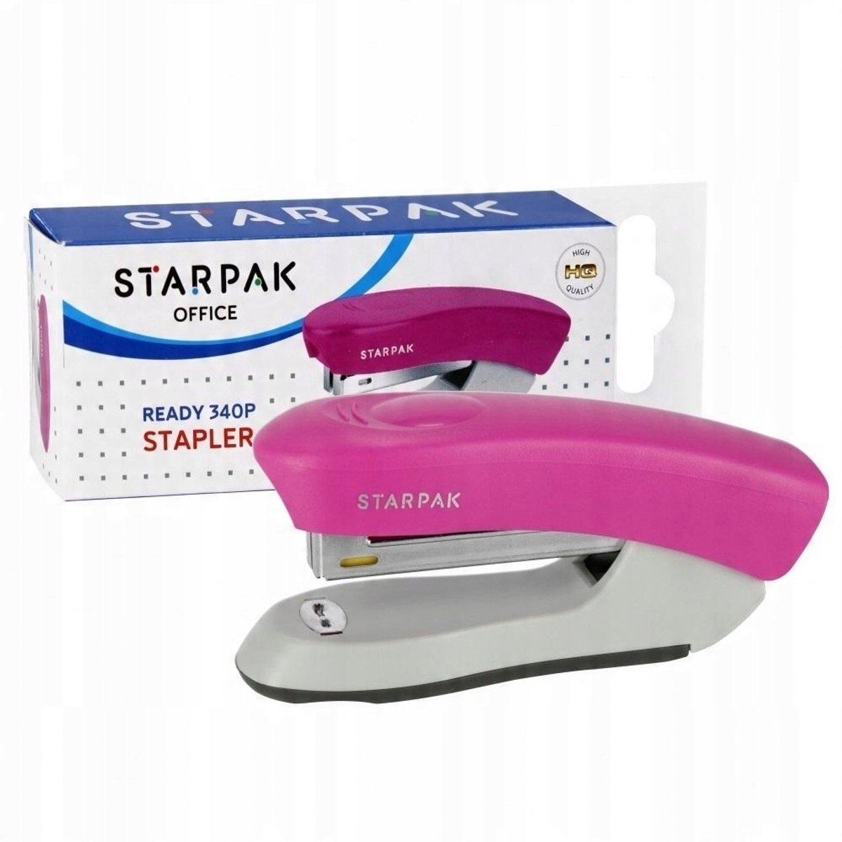 Compact Roze Niet-Merk Gebonden Nietmachine voor Kantoor en Thuis