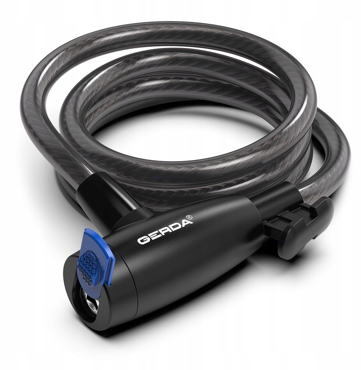 Gerda Flex 1500/12T Fietsslot - Zwart, 150cm Lengte