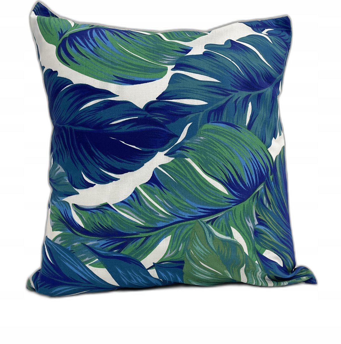 Decoratieve Katoenen Kussensloop 40x40 cm - Bladmotief