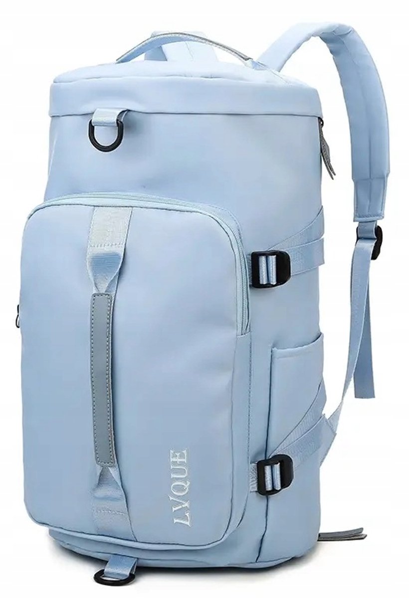 Handtas Tas Rugzak 2-in-1 Vlietuig Reistas Blauw