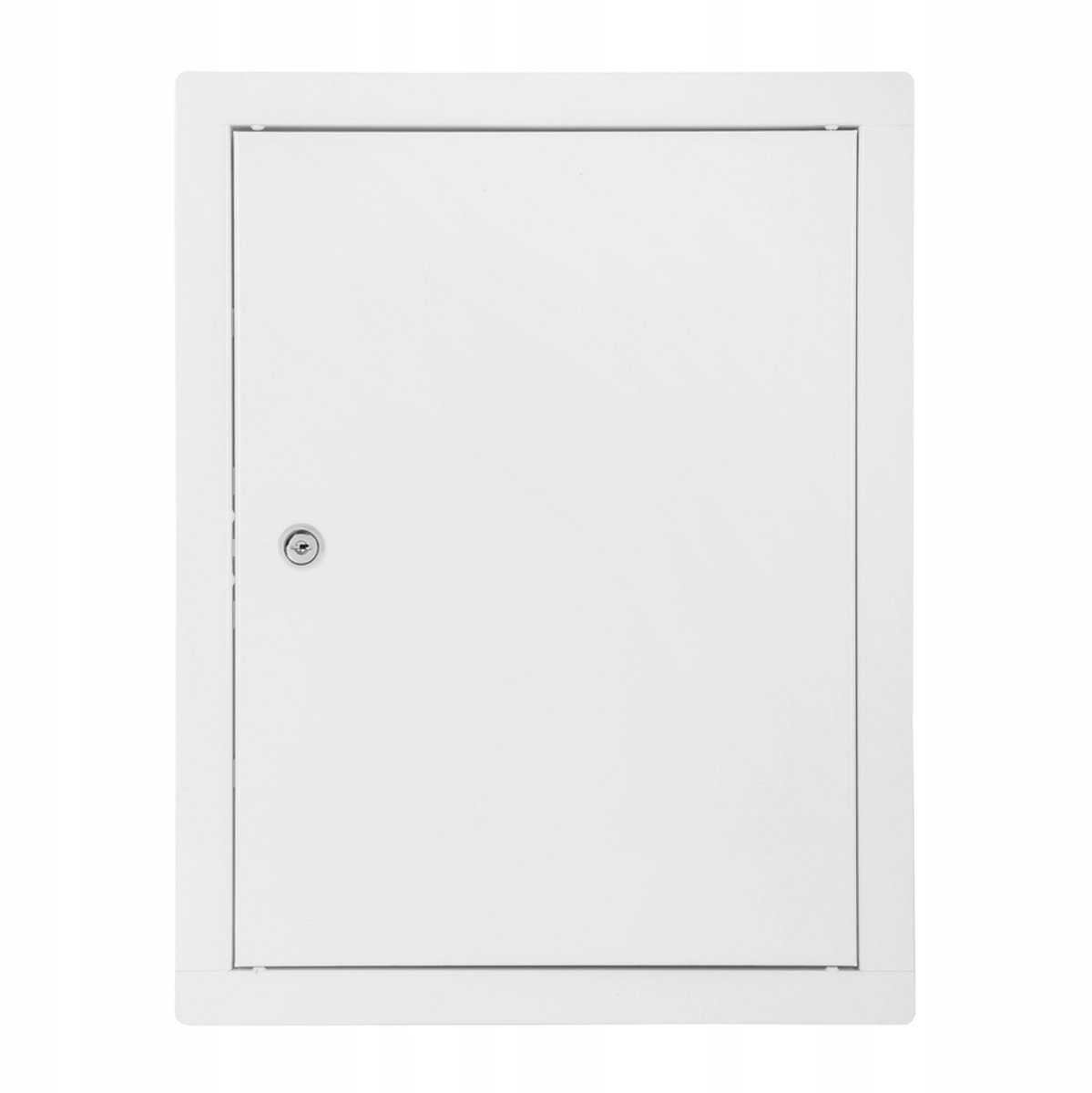 Metalen Inspectieluik Wit 50x60 cm met Slot
