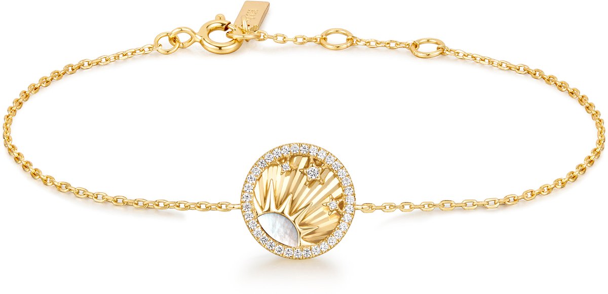 Ania Haie AH B059-04G Sunshine Chaser Dames Armband - Schakelarmband