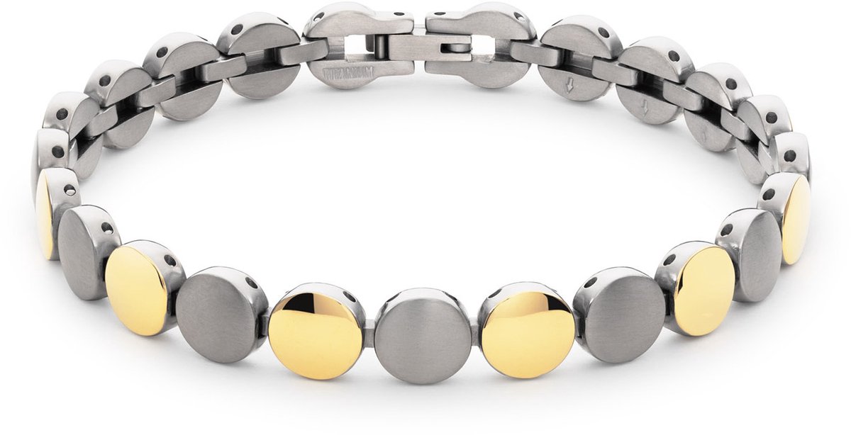 Boccia Titanium 03061-02 Dames Armband - Schakelarmband