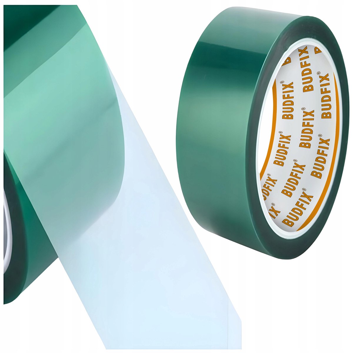 Hittebestendige PET-afplaktape voor poedercoaten - 50mm x 66m