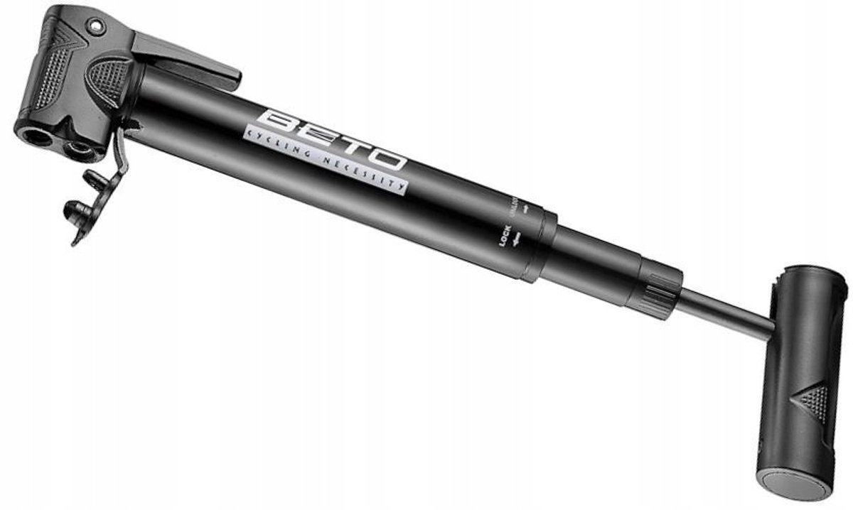 Beto CLD-038 Telescopische Fietspomp - Universele Klep, 120 PSI