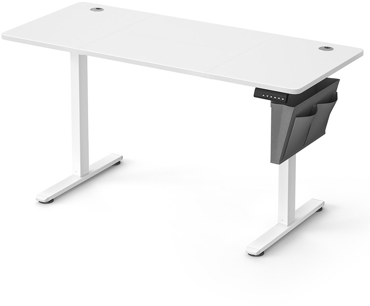Bureau – Elektrisch verstelbaar – 60×140×72–120 cm – Zwart