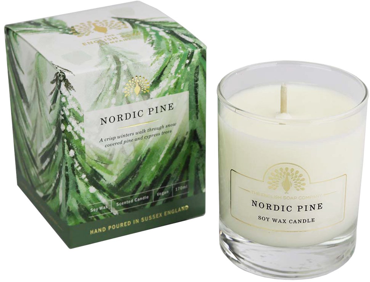 Candle Nordic Pine - The English Soap Company