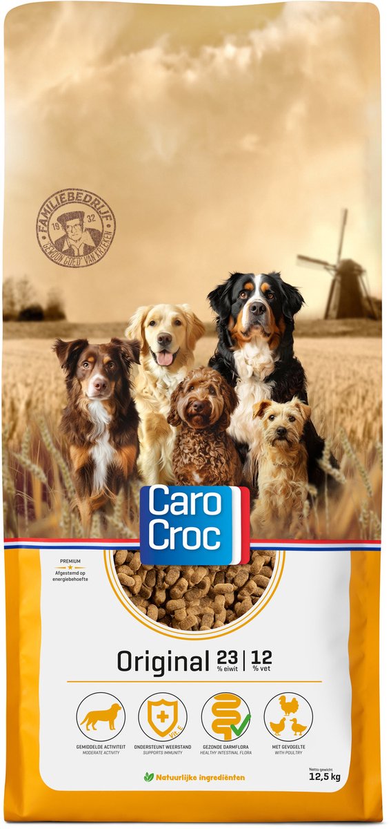 Carocroc Premium Original 23/12 125 kg - Hond