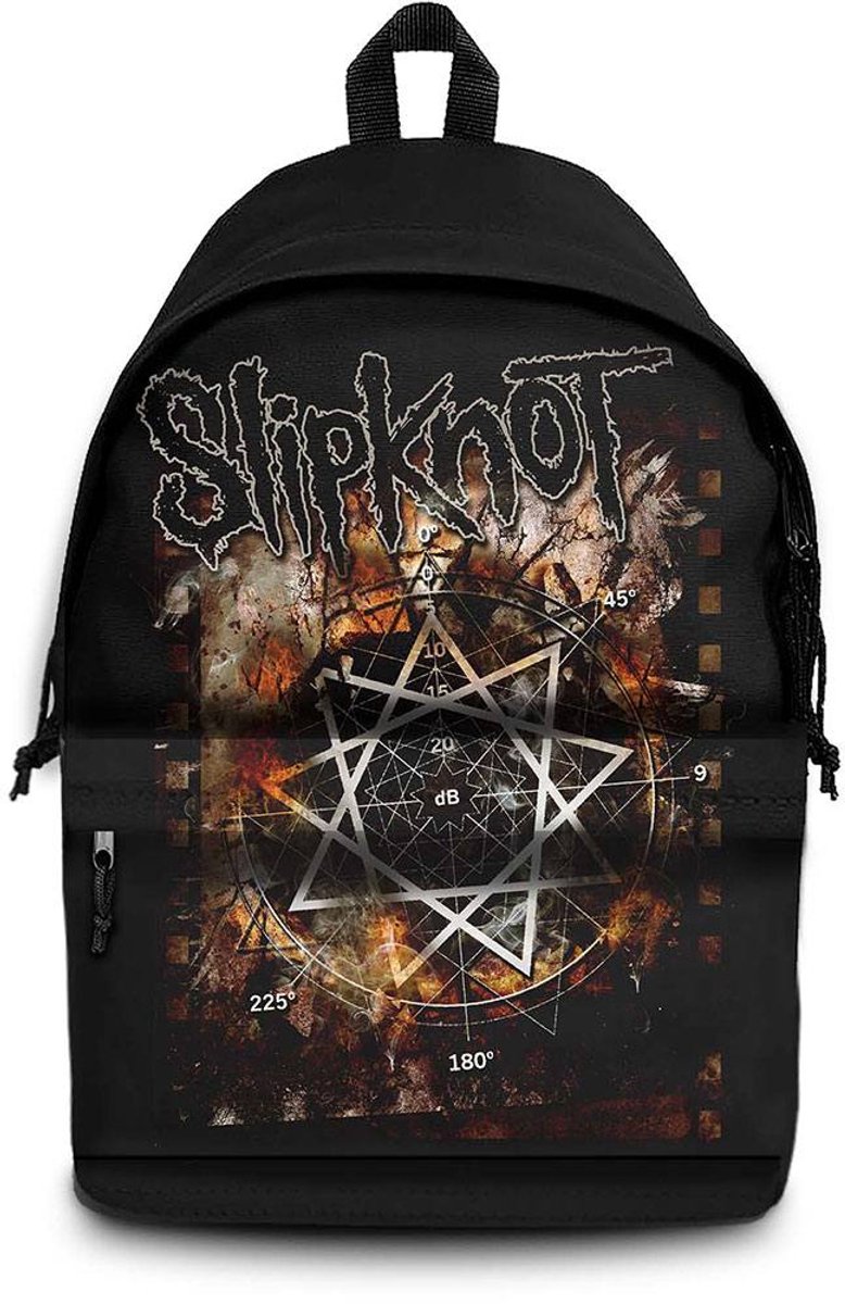Rocksax Slipknot - Pentogram Rugtas - Zwart