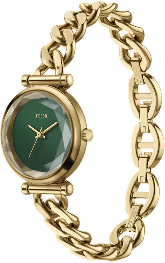Montre femme FOSSIL CARLIE 28 mm - Couleur or