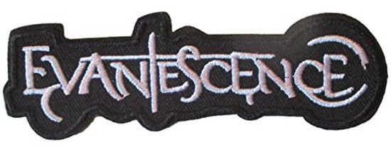 Evanescence Rockband Patch Zwart Wit 11 x 3,5 cm Thermoadhésive Badge