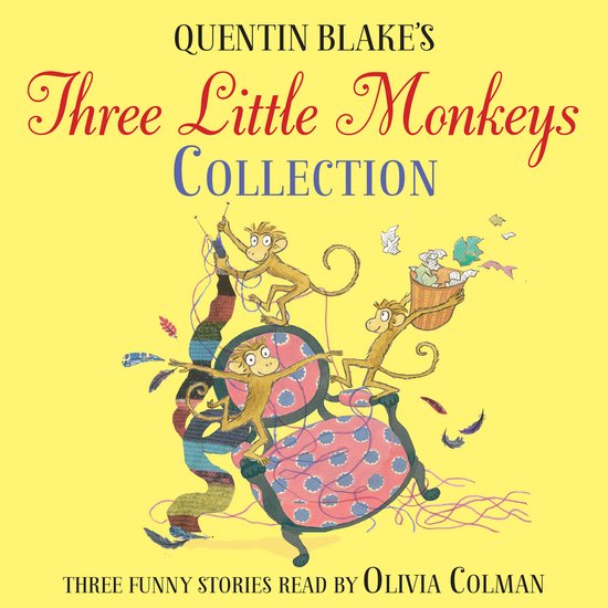 Quentin Blake's Three Little Monkeys Collection - cover