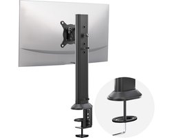 Unyqoos® Verstelbare en draaibare monitordrager voor bureaus tot 32 inch schermen