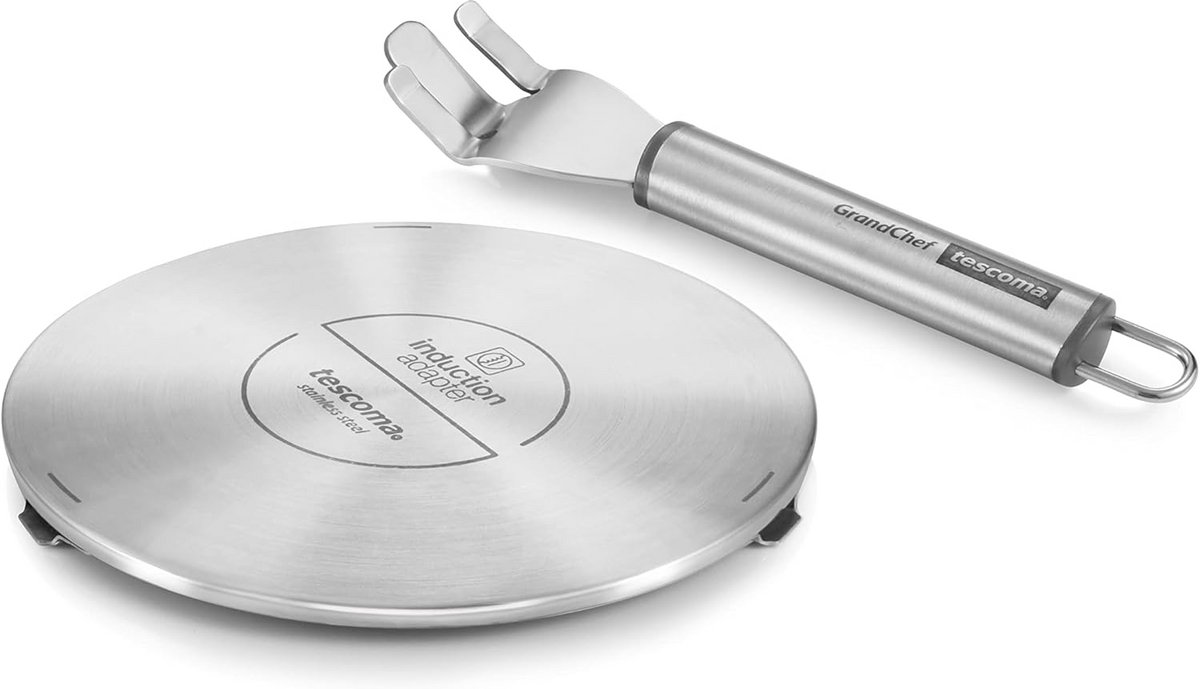 Tescoma GrandCHEF 428772.00 Inductie-adapter, roestvrij staal