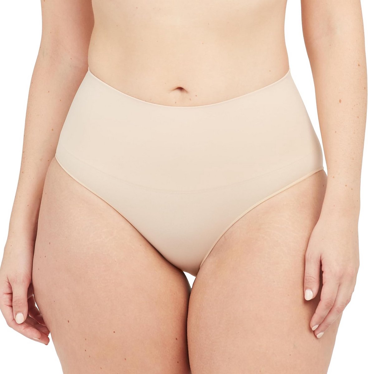Dames Shapewear Slip - Lichte Buikcorrectie & Vormgeving - Comfortabele Tailleband - Soft Nude - Maat M