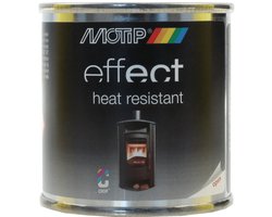 MoTip Hittebestendige Verf 800ºC - Blik 100ml - Zwart