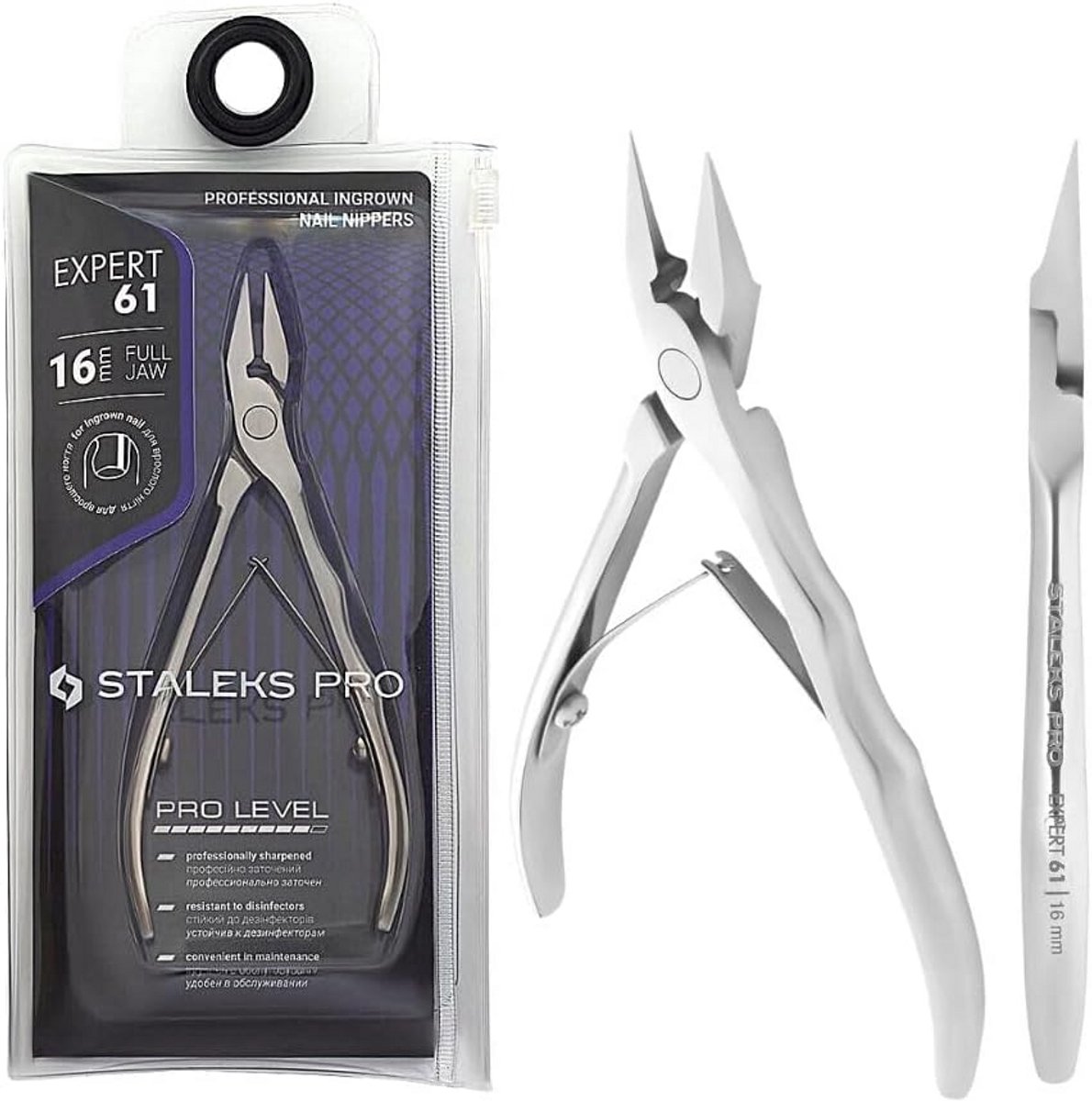 Professionele Nagelknipper voor Ingegroeide Teennagels - 16mm Snijblad - Roestvrij Staal