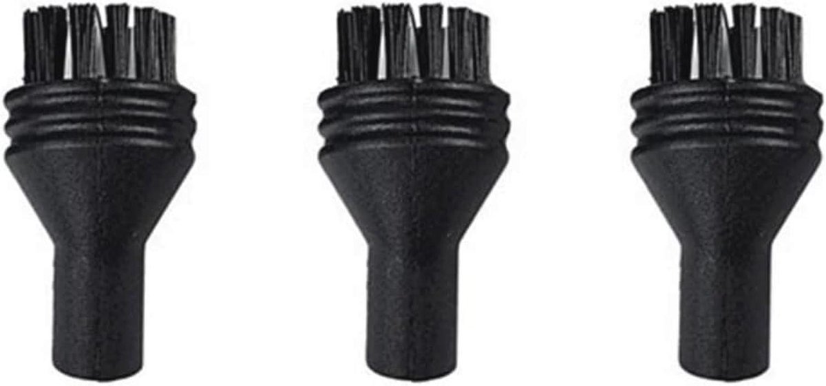 Nylon Borstelset voor Slimme Stoomreinigers - Ideaal voor Smalle Ruimtes