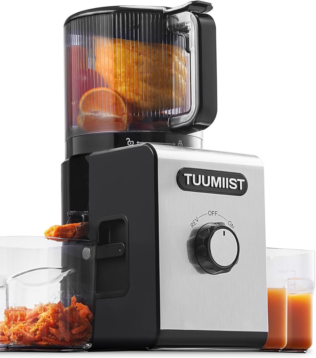 Krachtige Sapcentrifuge 150 mm - Juicer voor Vers Fruit en Groenten