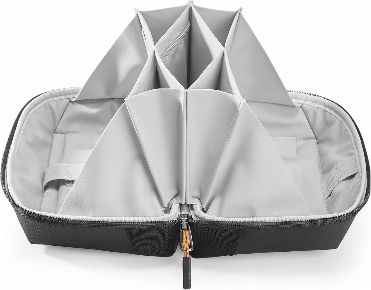 Kabeltas voor laptopaccessoires en organizer